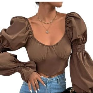 Crop top Long sleeve